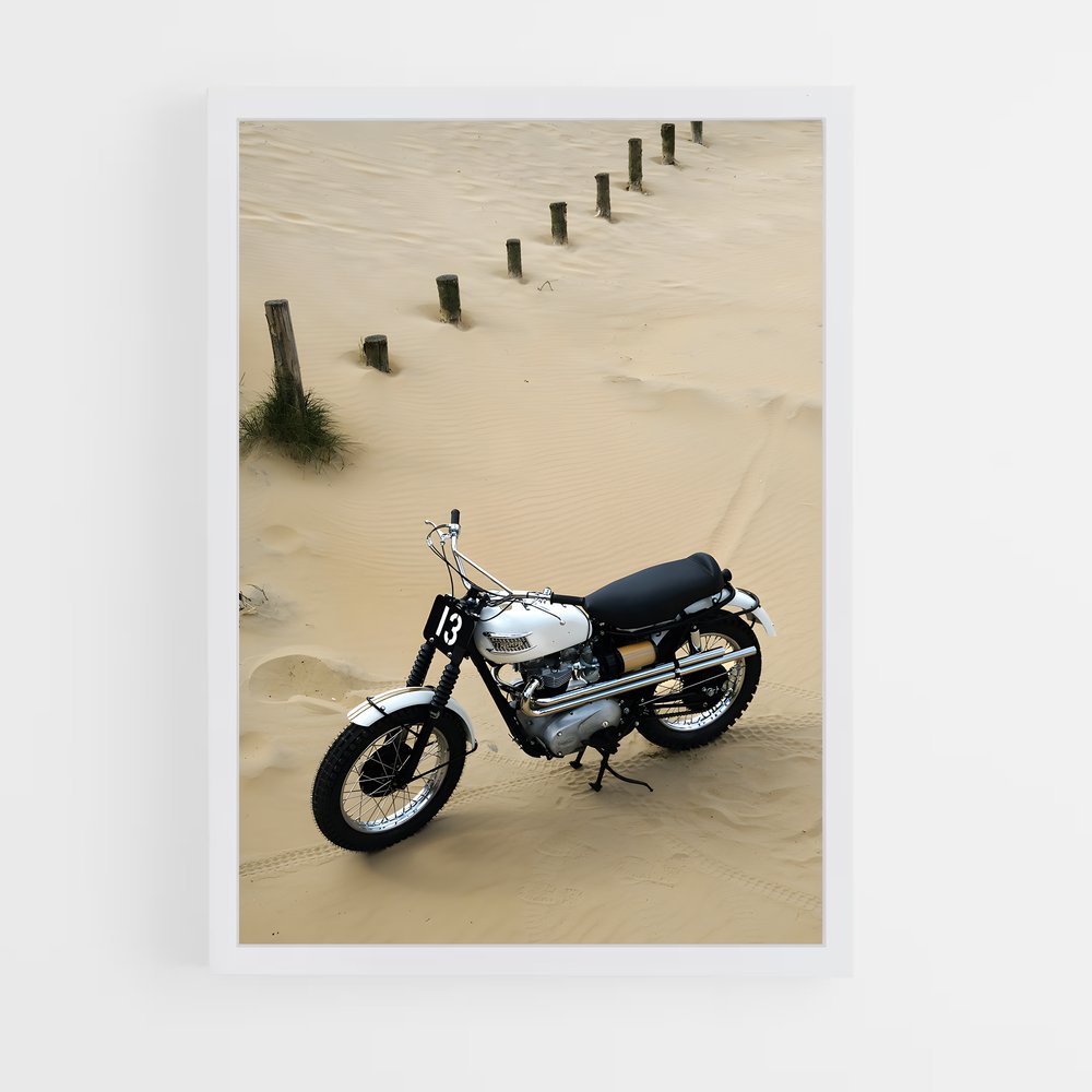 ap-scrambler desert sled-5 cadre Blanc