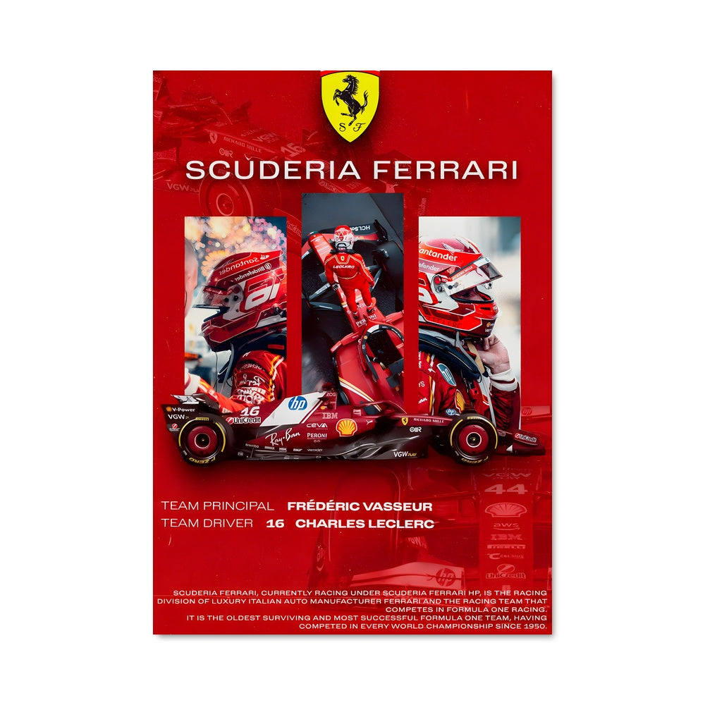 Poster Ferrari Spirit