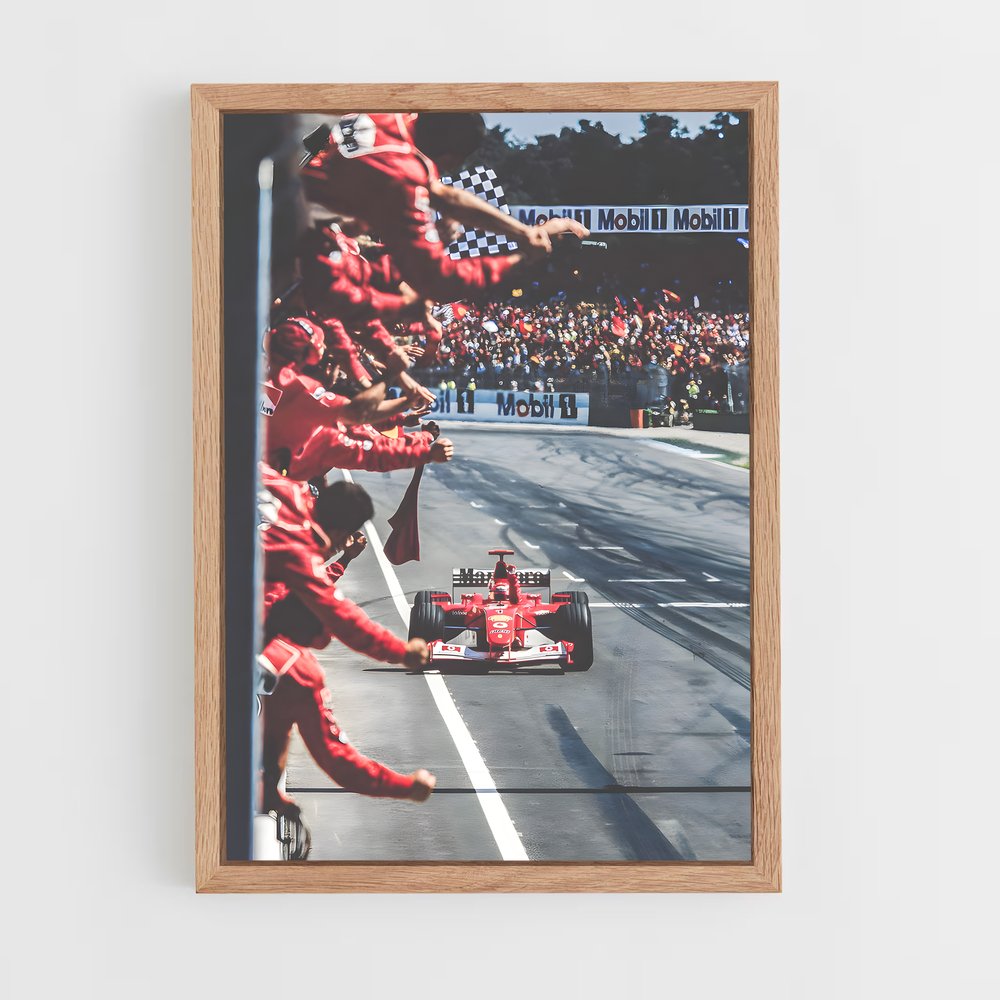 ap-scuderia ferrari-5 cadre Bois clair
