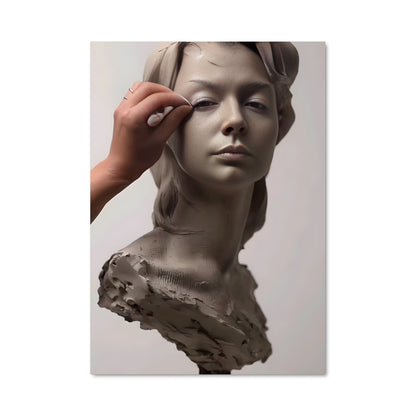 Poster La Muse Sculptée