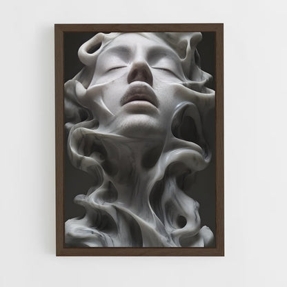ap-sculpture-9 cadre Bois foncé