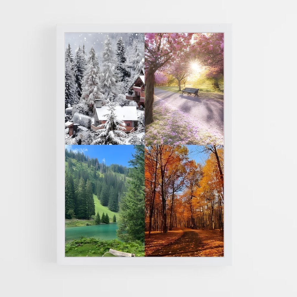 ap-seasons-1 cadre Blanc