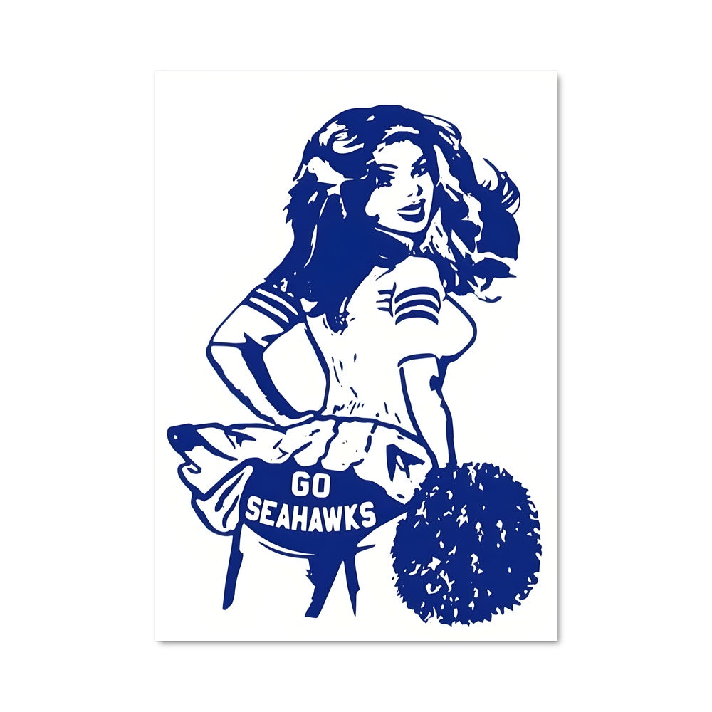 Poster Cheer à Seattle