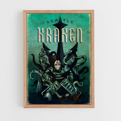 ap-seattle kraken-4 cadre Bois clair