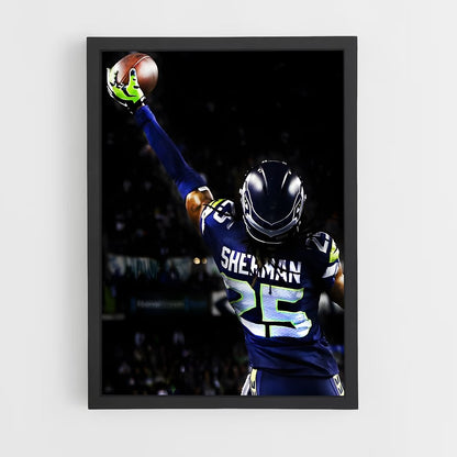 ap-seattle seahawks-3 cadre Noir