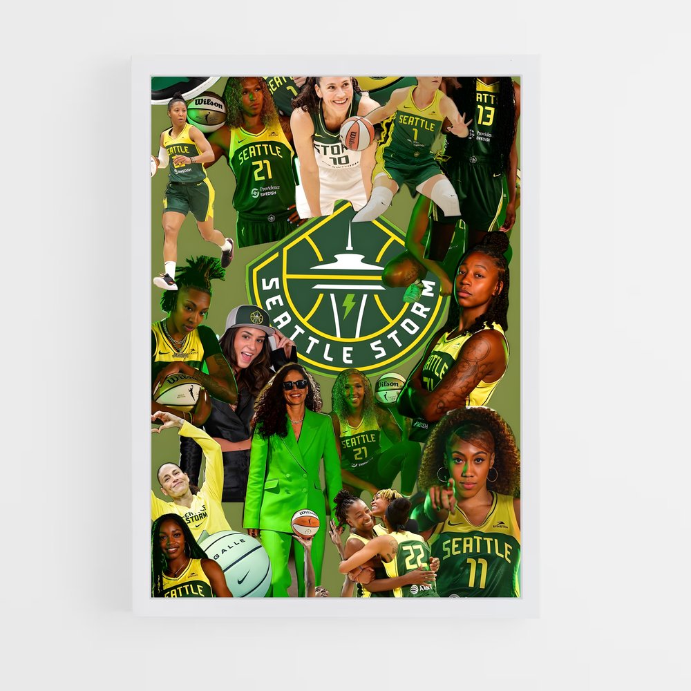 ap-seattle storm-1 cadre Blanc