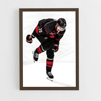 ap-sebastian aho-4 cadre Bois foncé