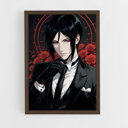 ap-sebastian michaelis-3 cadre Bois foncé