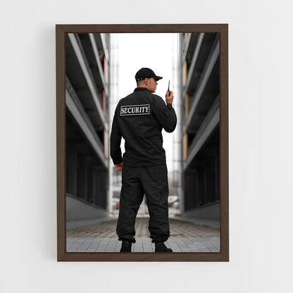 ap-security guard-2 cadre Bois foncé