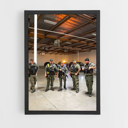 ap-security guard-4 cadre Noir