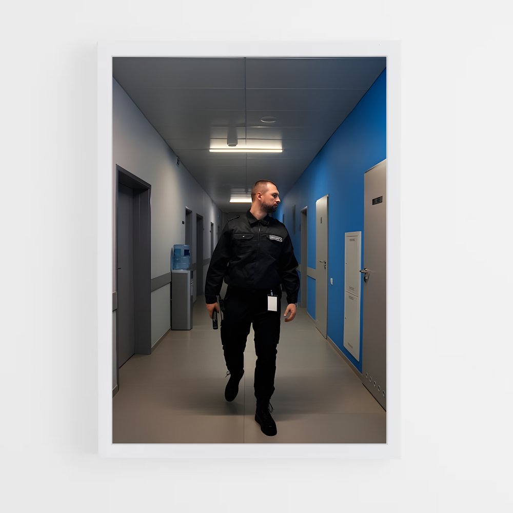 ap-security guard-6 cadre Blanc