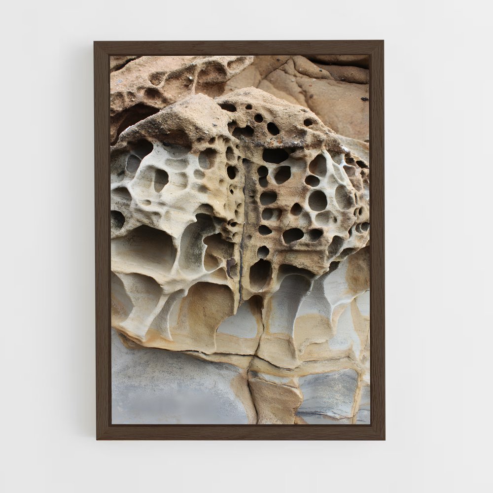 ap-sedimentary rock-2 cadre Bois foncé