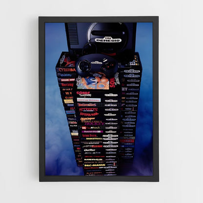 ap-sega genesis-1 cadre Noir