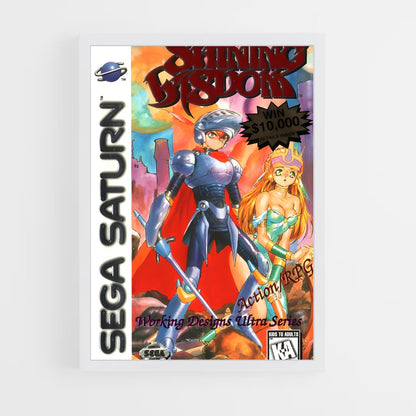 ap-sega saturn-5 cadre Blanc