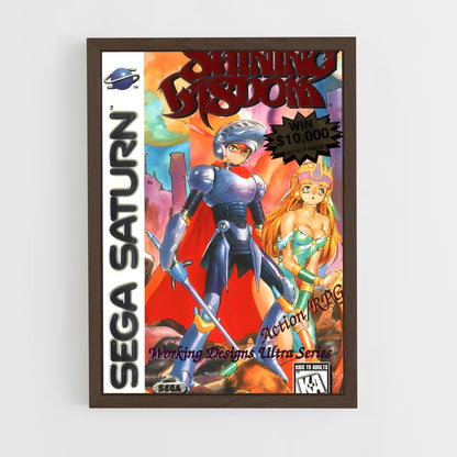 ap-sega saturn-5 cadre Bois foncé