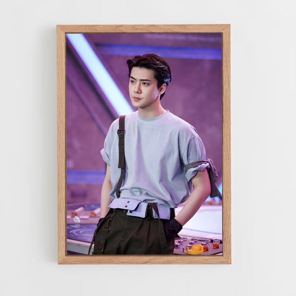 ap-sehun-8 cadre Bois clair
