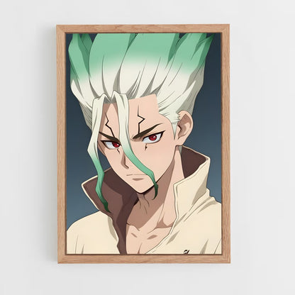 ap-senku ishigami-4 cadre Bois clair