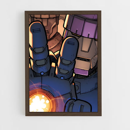 ap-sentinels x-men-8 cadre Bois foncé