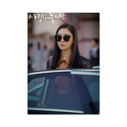 Poster Femme et Vitesse