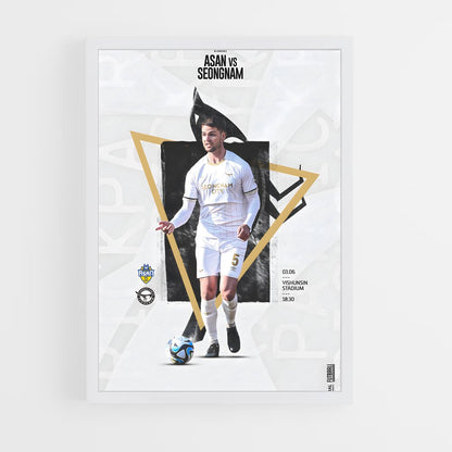 ap-seongnam fc-2 cadre Blanc