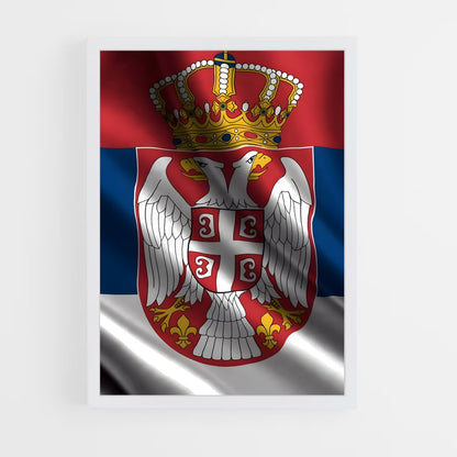 ap-serbia flag-2 cadre Blanc
