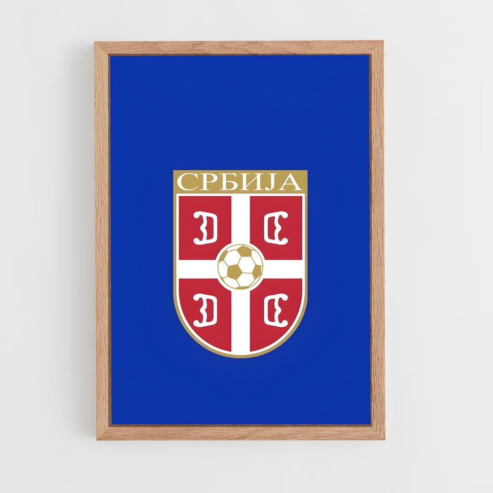 ap-serbia national football team-8 cadre Bois clair