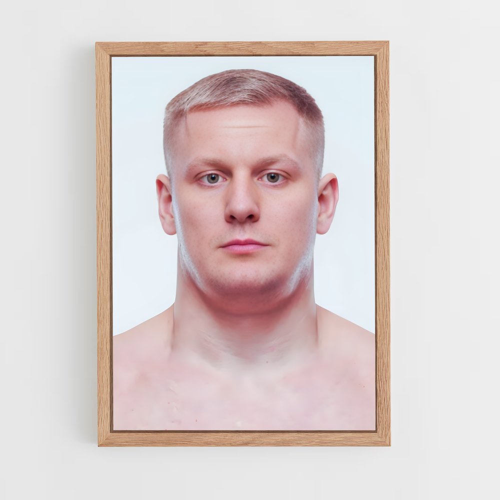 ap-sergei pavlovich-7 cadre Bois clair