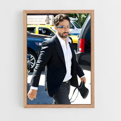 ap-sergey brin-4 cadre Bois clair