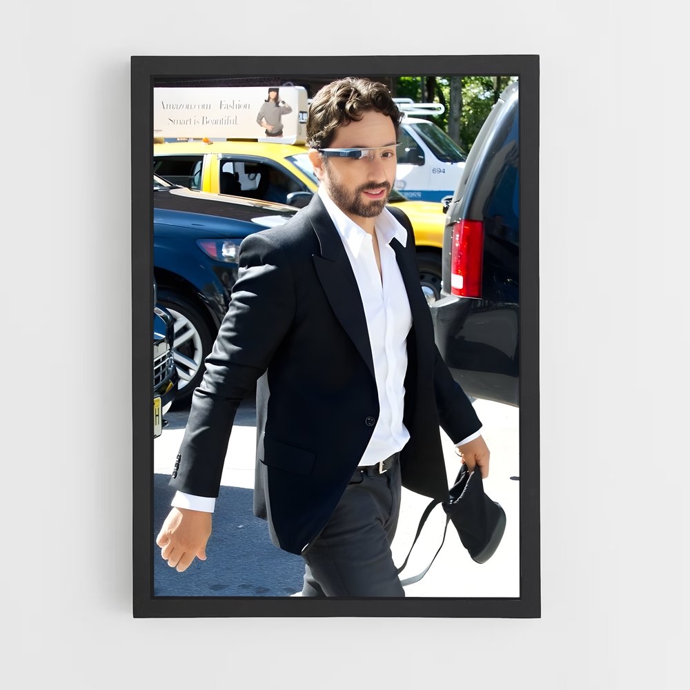 ap-sergey brin-4 cadre Noir