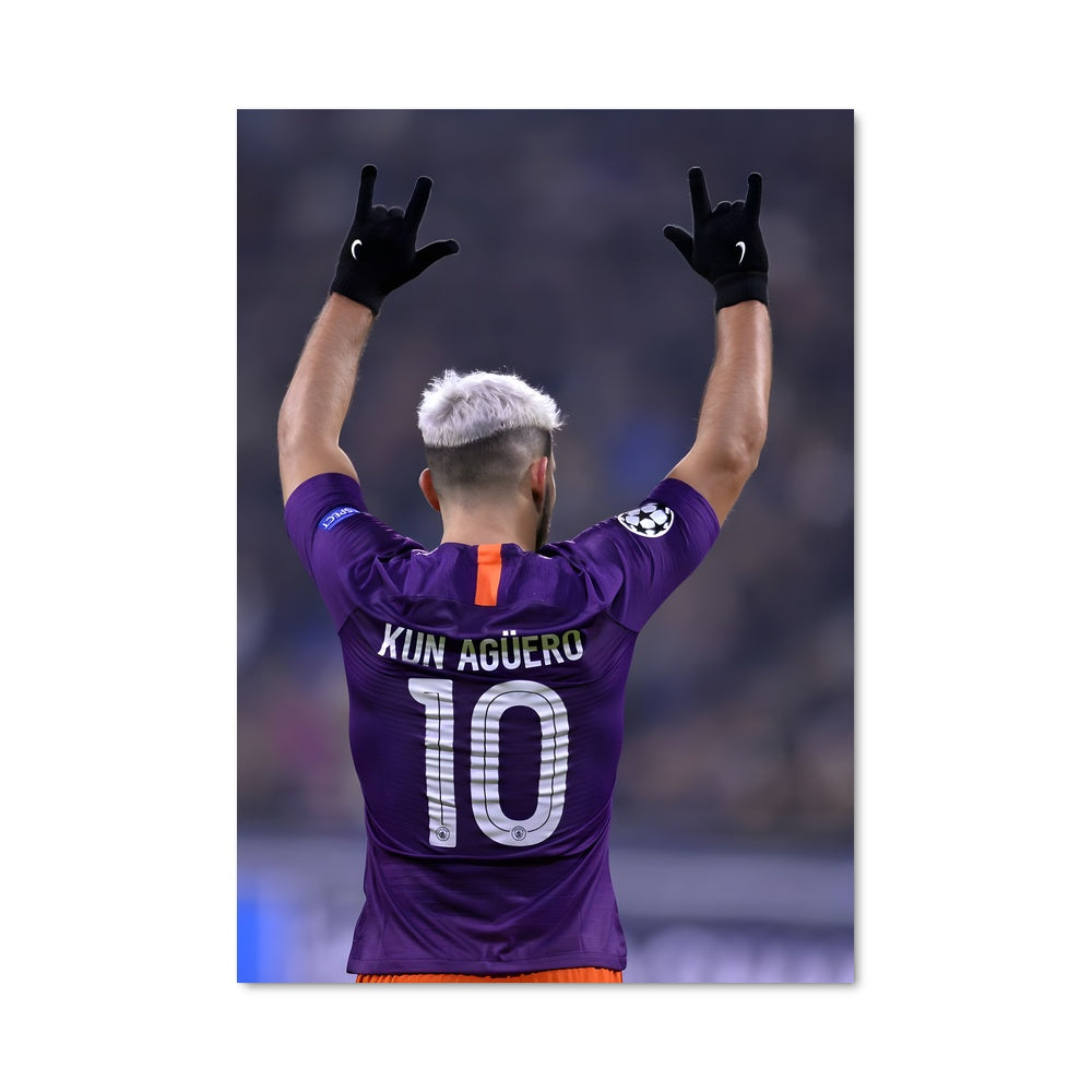 Poster Aguero en Élévation