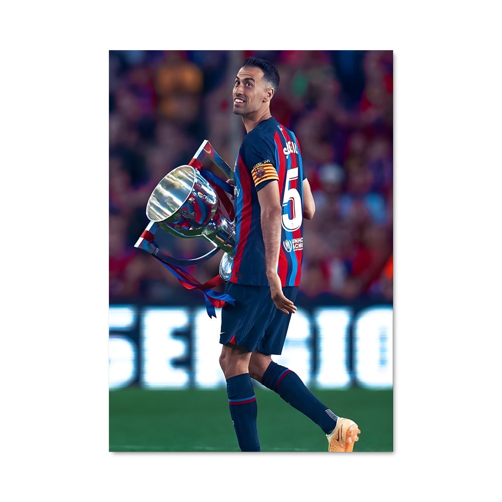 Poster Le Triomphe de Busquets