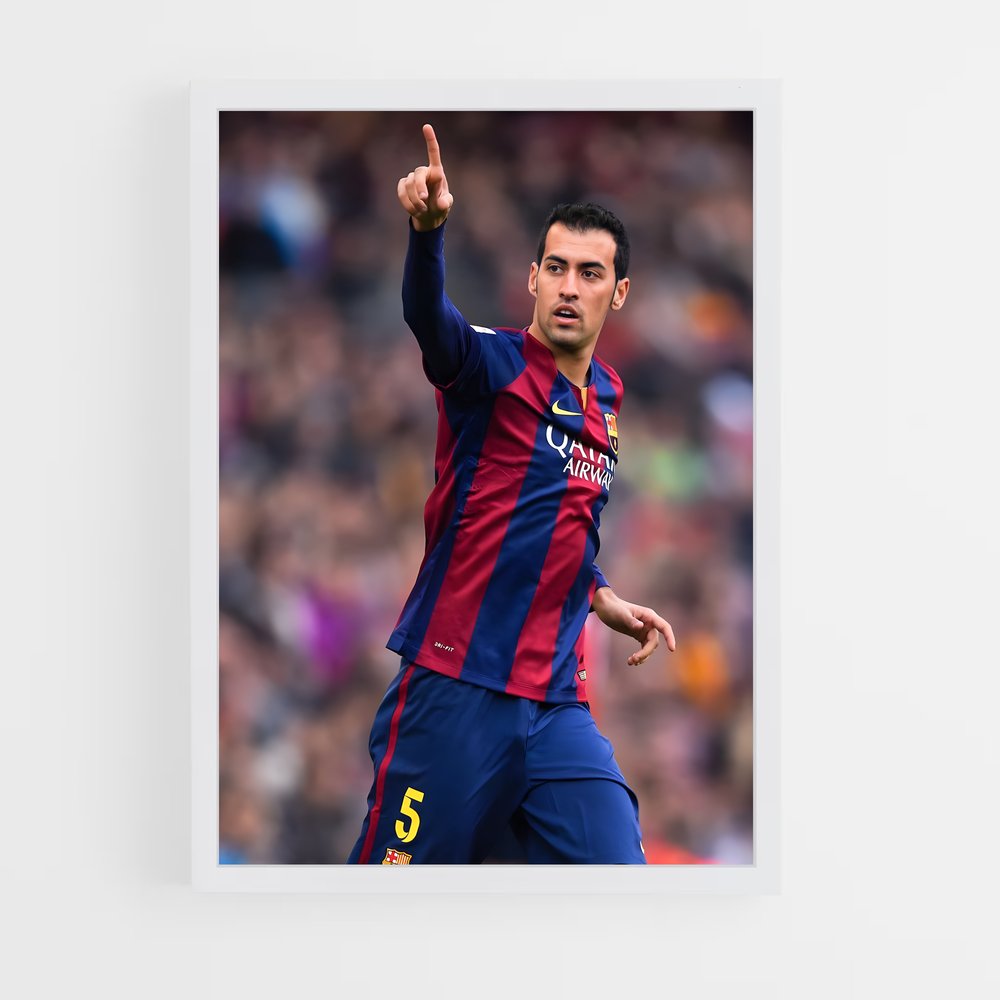 ap-sergio busquets-1 cadre Blanc