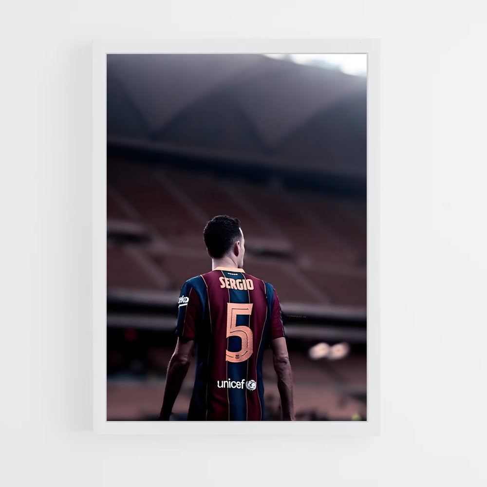 ap-sergio busquets-2 cadre Blanc
