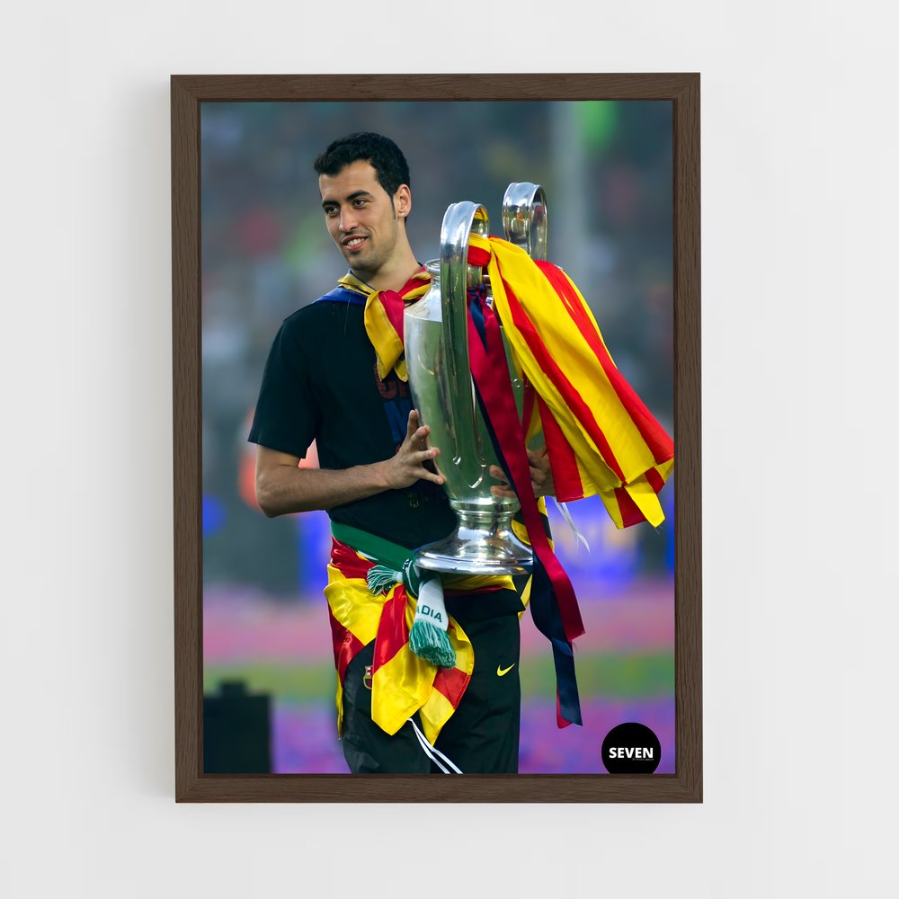 ap-sergio busquets-5 cadre Bois foncé