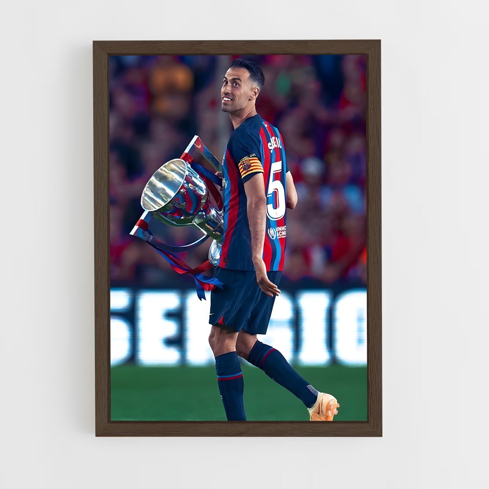 ap-sergio busquets-6 cadre Bois foncé