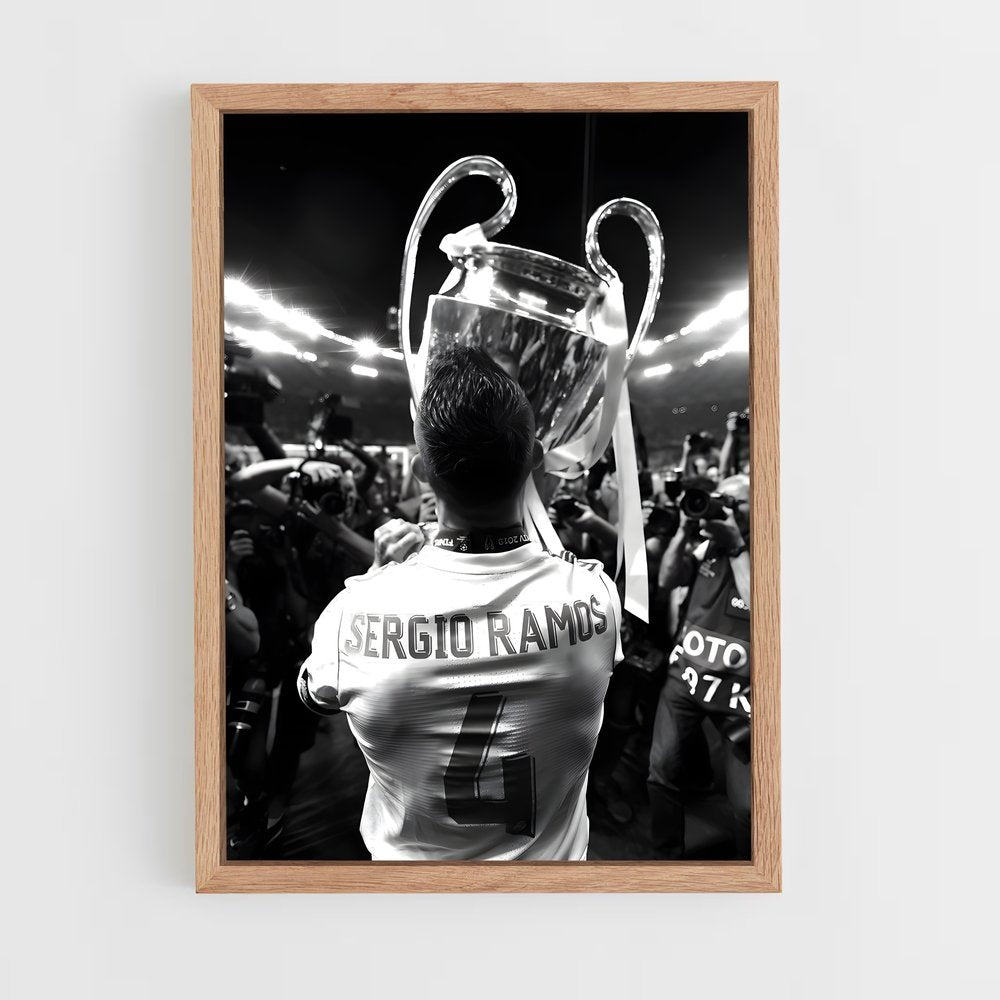 ap-sergio ramos-1 cadre Bois clair