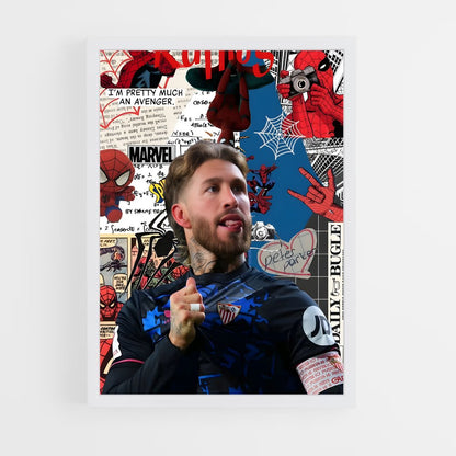 ap-sergio ramos-4 cadre Blanc