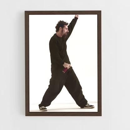 ap-serj tankian-1 cadre Bois foncé