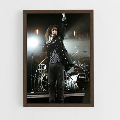 ap-serj tankian-4 cadre Bois foncé