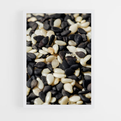 ap-sesame seeds-3 cadre Blanc