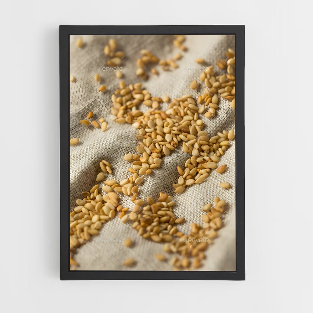 ap-sesame seeds-5 cadre Noir