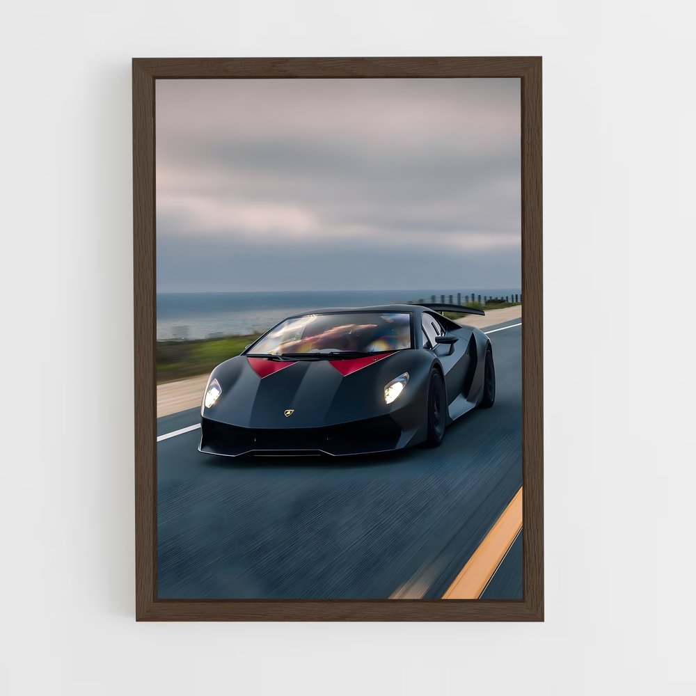 ap-sesto elemento-2 cadre Bois foncé