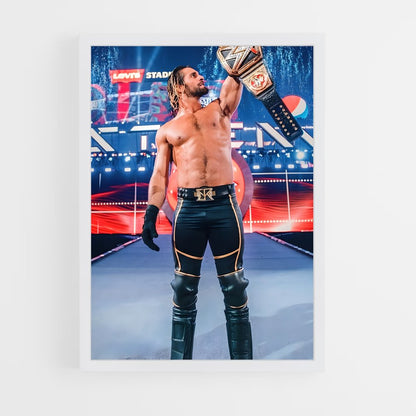 ap-seth rollins-2 cadre Blanc