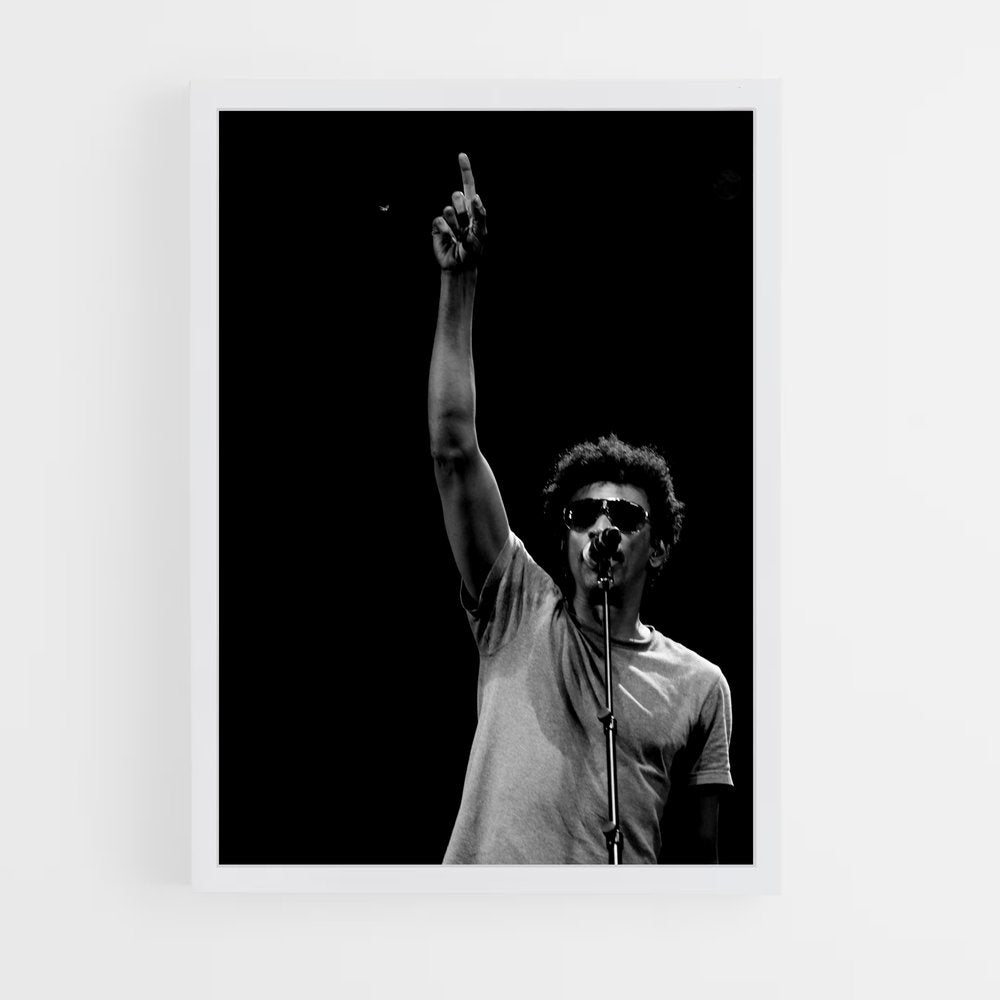 ap-seu jorge-5 cadre Blanc