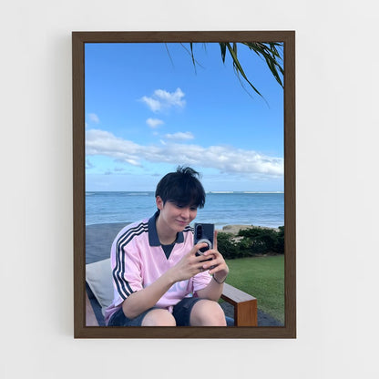 ap-seungkwan-2 cadre Bois foncé