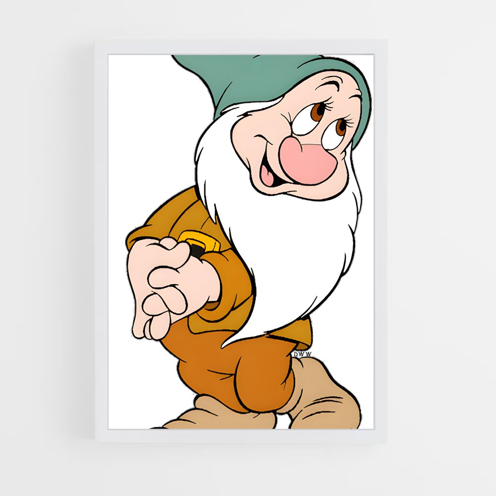ap-seven dwarfs-3 cadre Blanc