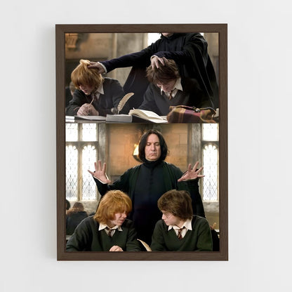 ap-severus snape-1 cadre Bois foncé