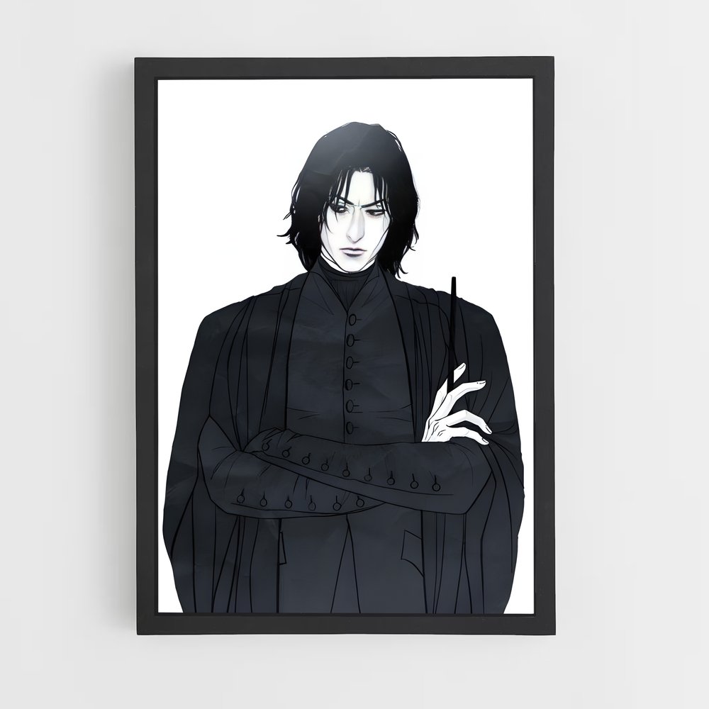 ap-severus snape-4 cadre Noir