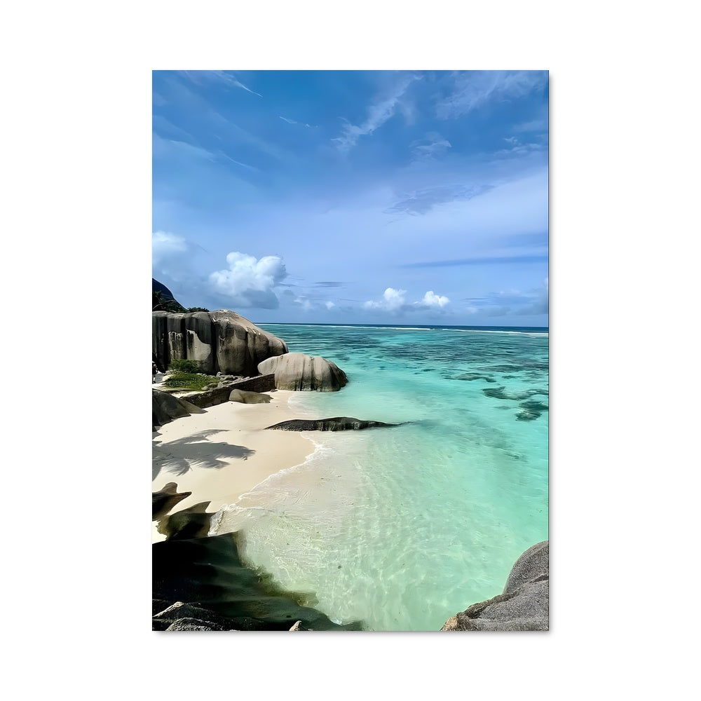 Poster Évasion à Anse Source d'Argent