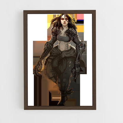 ap-shadowrun-5 cadre Bois foncé